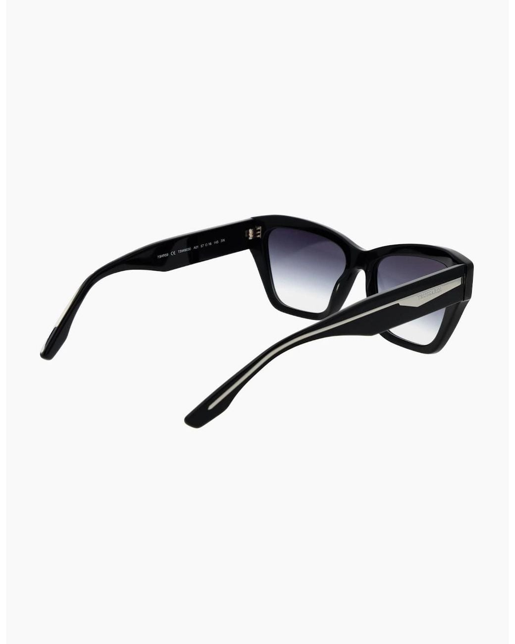 Trussardi Black Sunglasses Tsw9030 A01 57