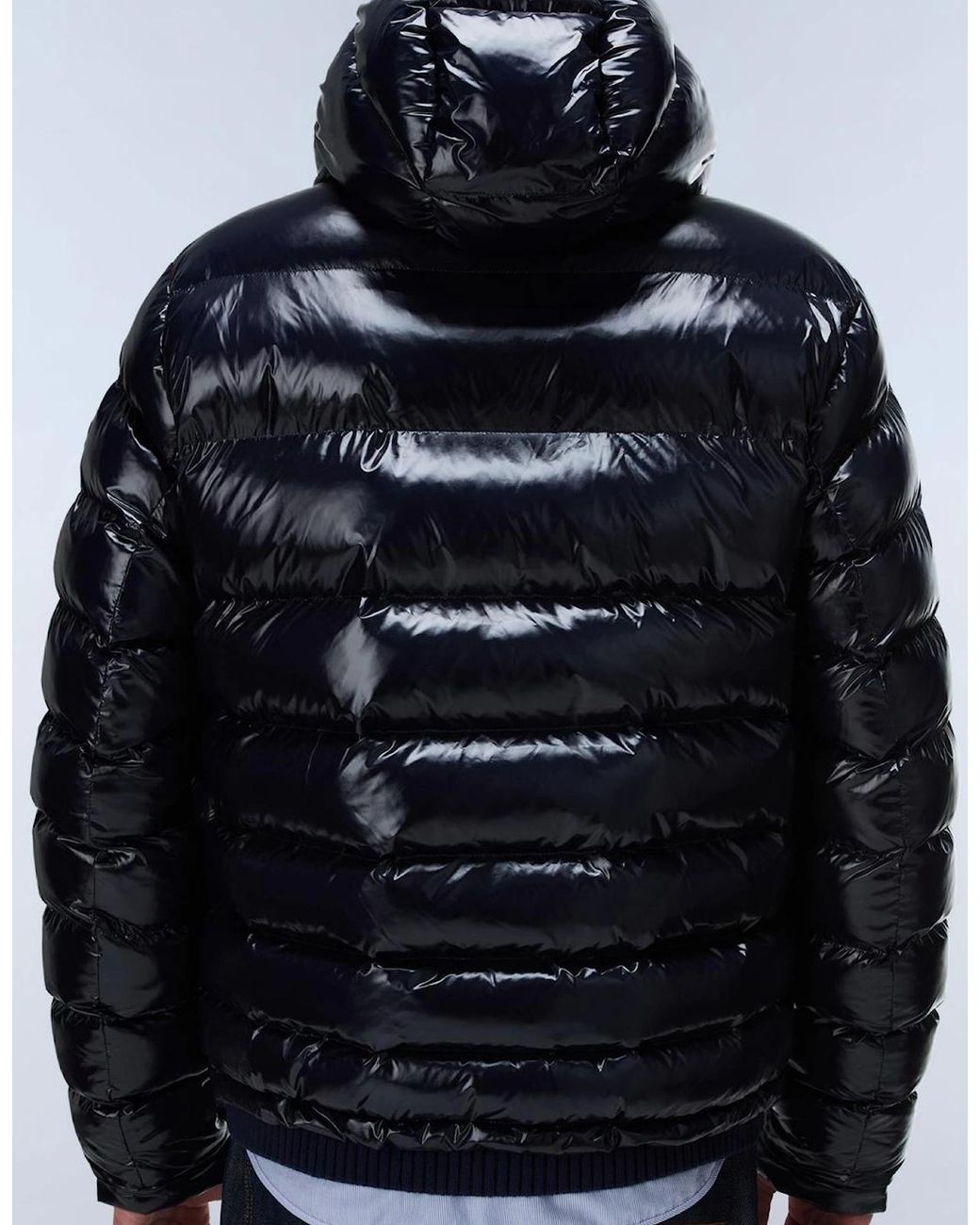 Napapijri Blue Terez Shine Puffer Jacket for men