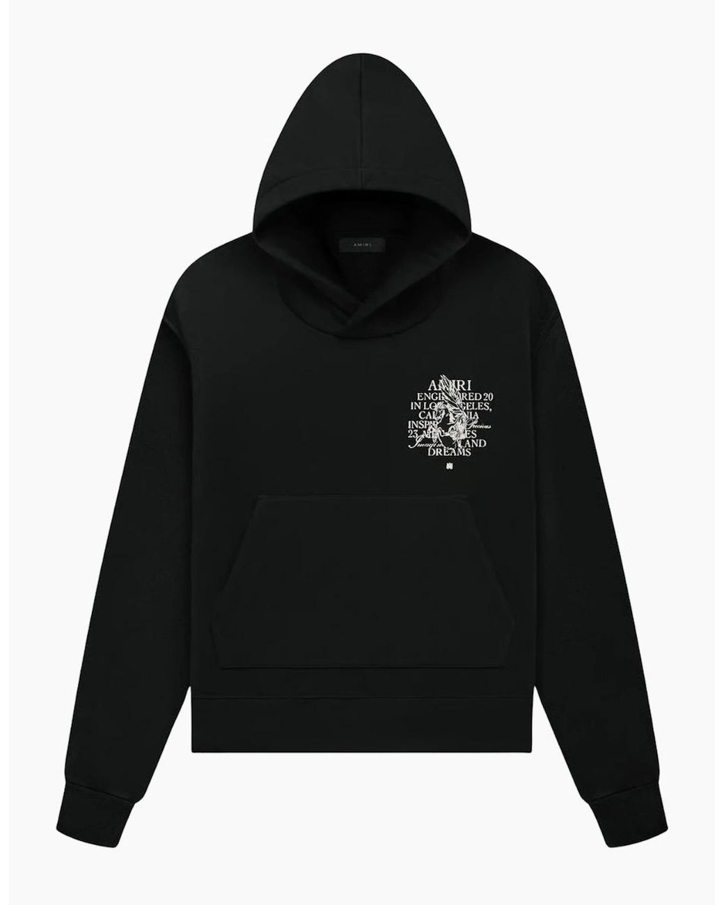 Amiri Black Precious Memories Hoodie for men