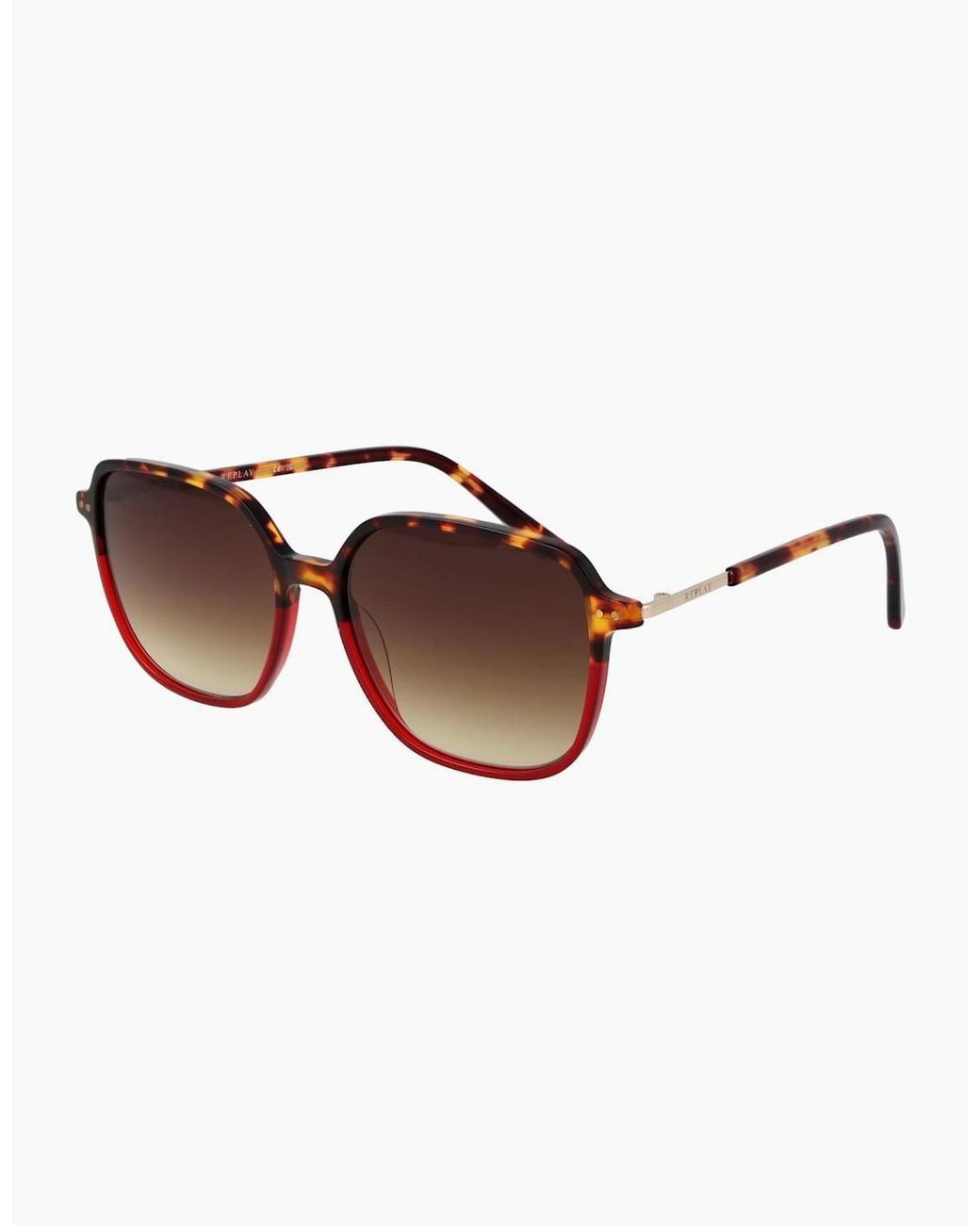Replay Brown Sunglasses Ry468V 03S 55