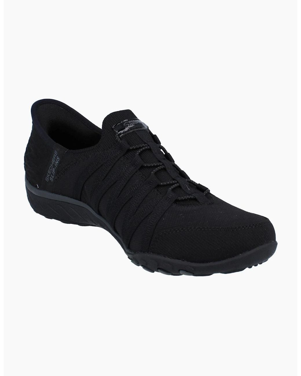 Skechers Black Slip Ins Breathe Easy