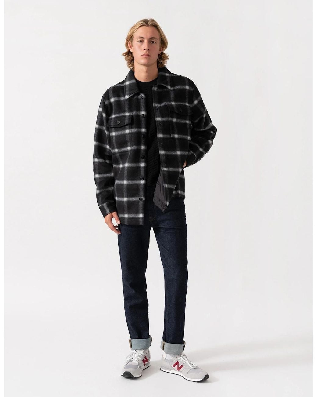 Boss Black Boss Losky Long Sleeve Check Shirt for men