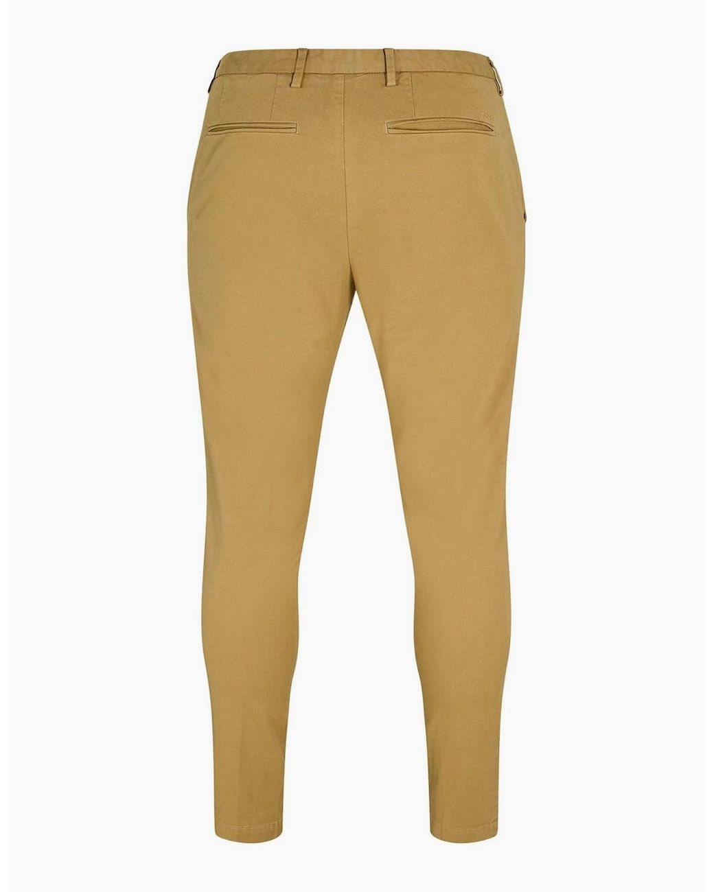 Boss Natural Kaito3 D Solid Patterned Slim Chinos for men