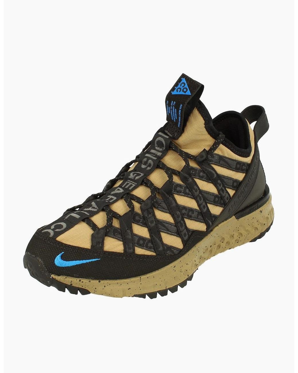 Nike React Vision Black Nike Acg React Terra Gobe Trainers Bv6344 200 for men