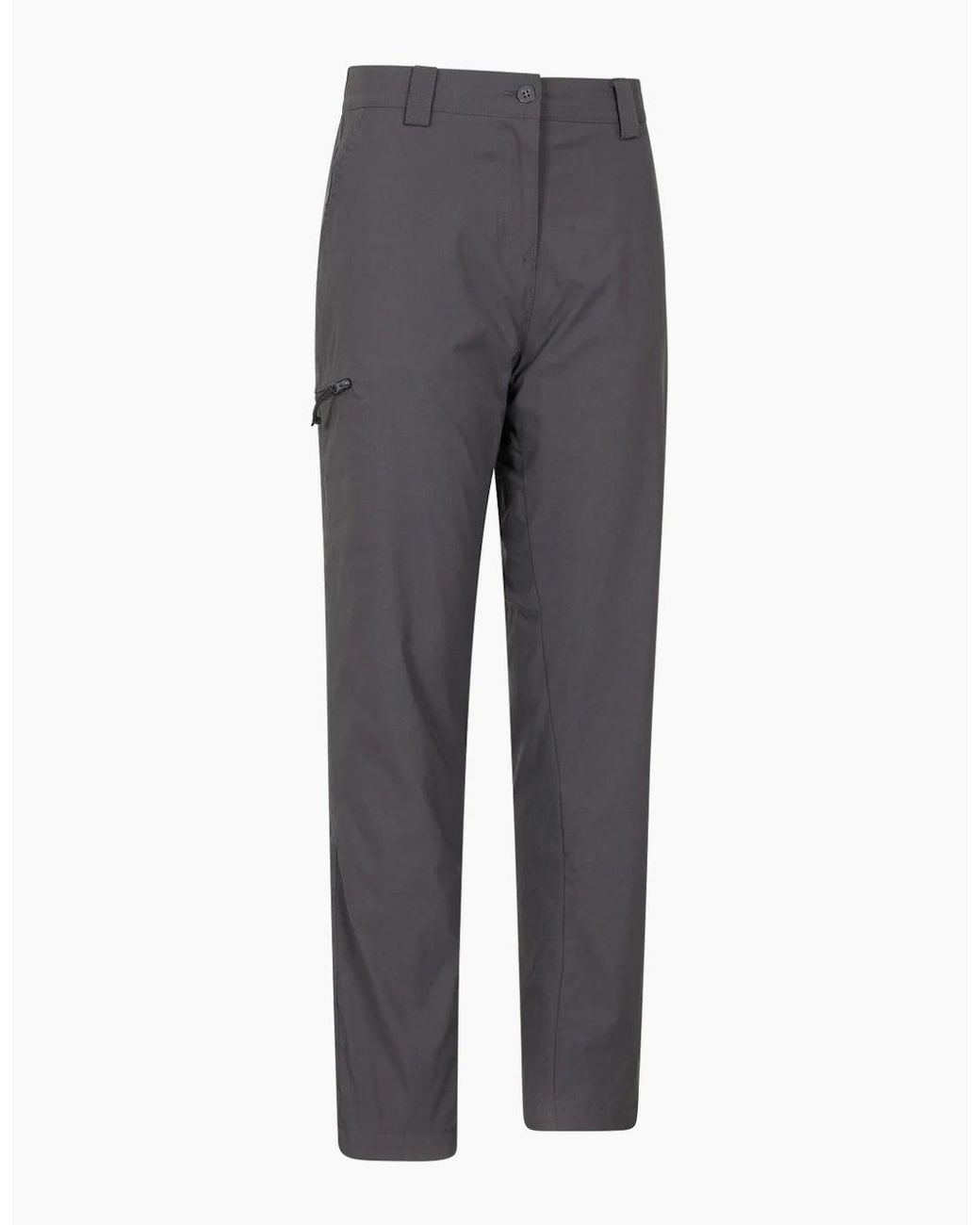 Mountain Warehouse Gray Ladies Hiker Stretch Short Winter Trousers