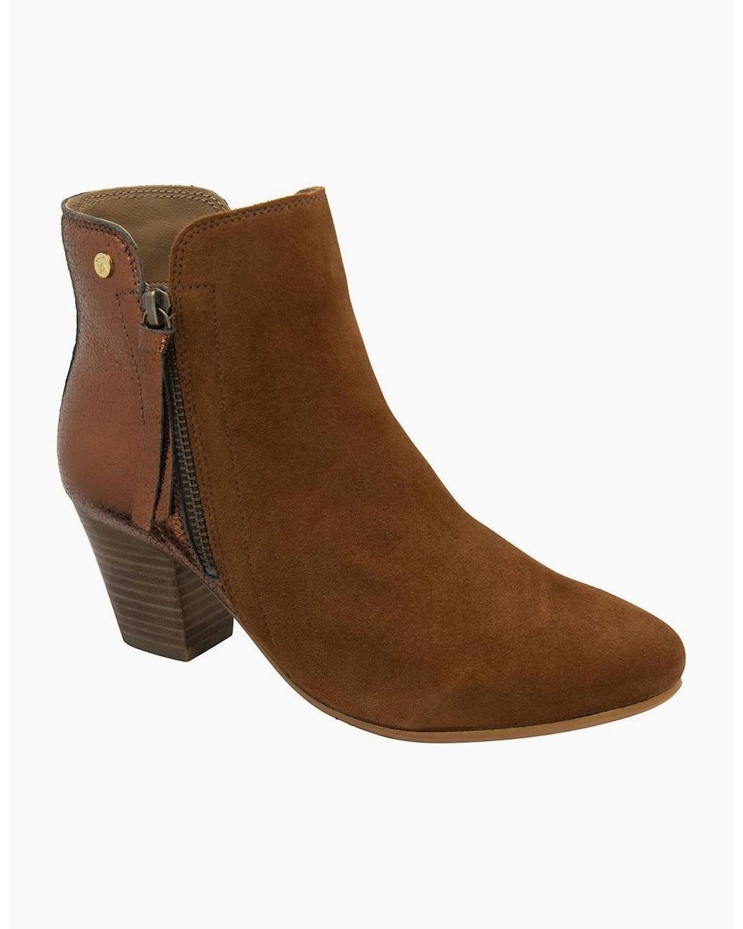 Ravel Brown Tay Ankle Boots