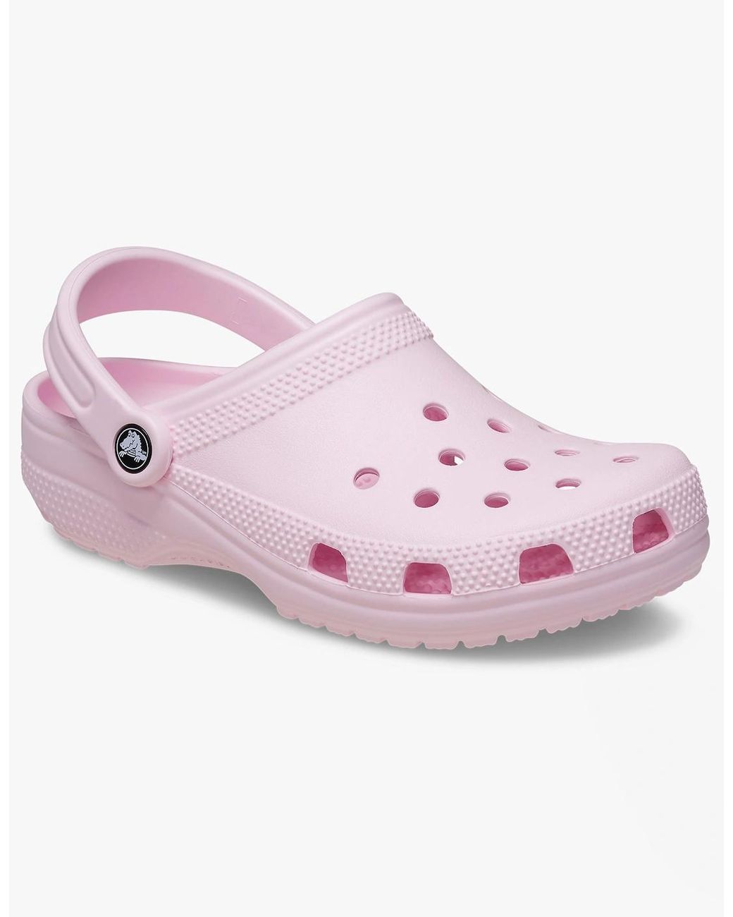 CROCSTM Pink Classic Clogs Milk