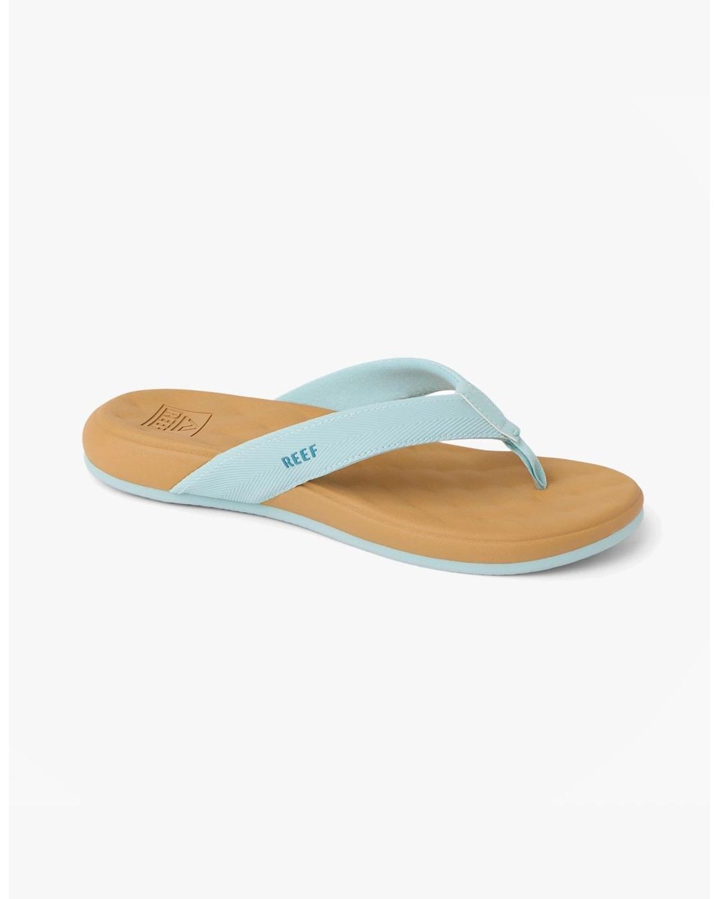 Reef Blue Cushion Melody Toe-Post Sandals Haze/Doe