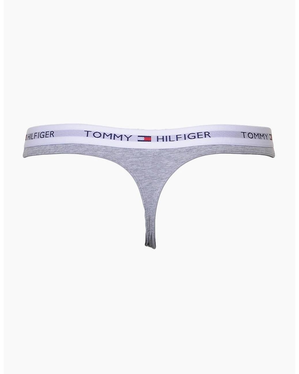 Tommy Hilfiger Purple Iconic Cotton Thong