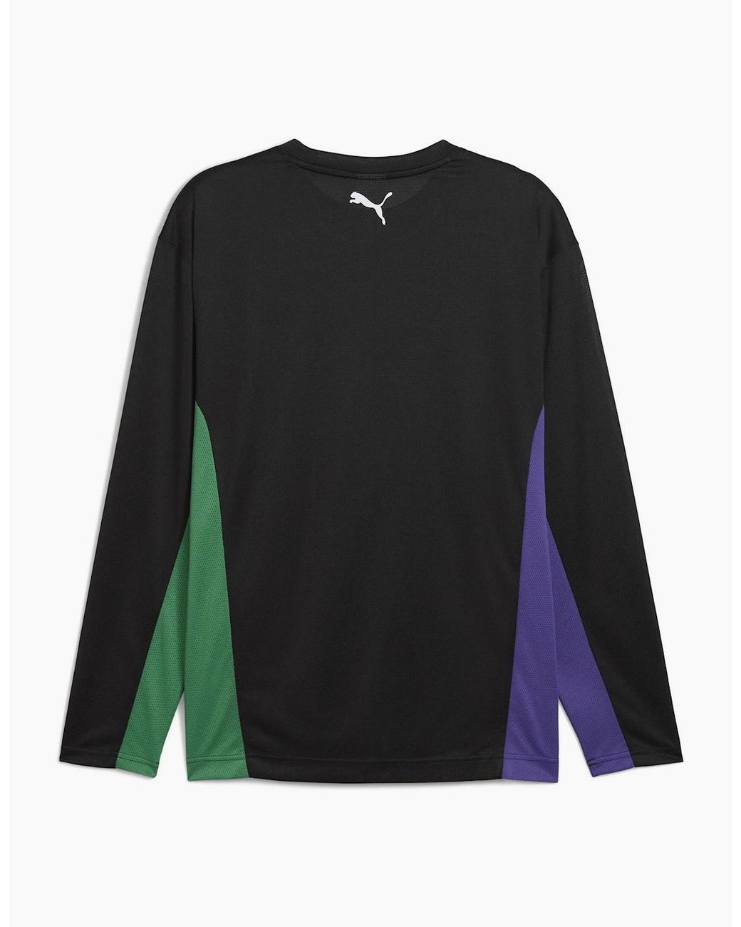 PUMA Black Hoopaverse Shooting Performance Gym Top for men
