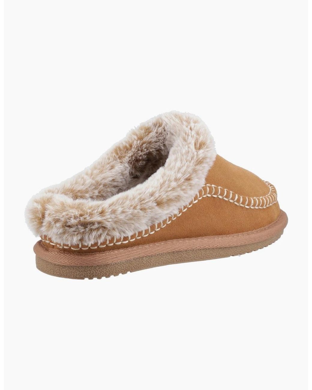 Hush Puppies Brown Anika Mules Tan