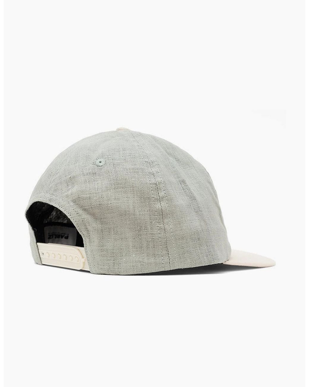 Parlez Gray Parkfield 6 Panel Cap Mineral for men