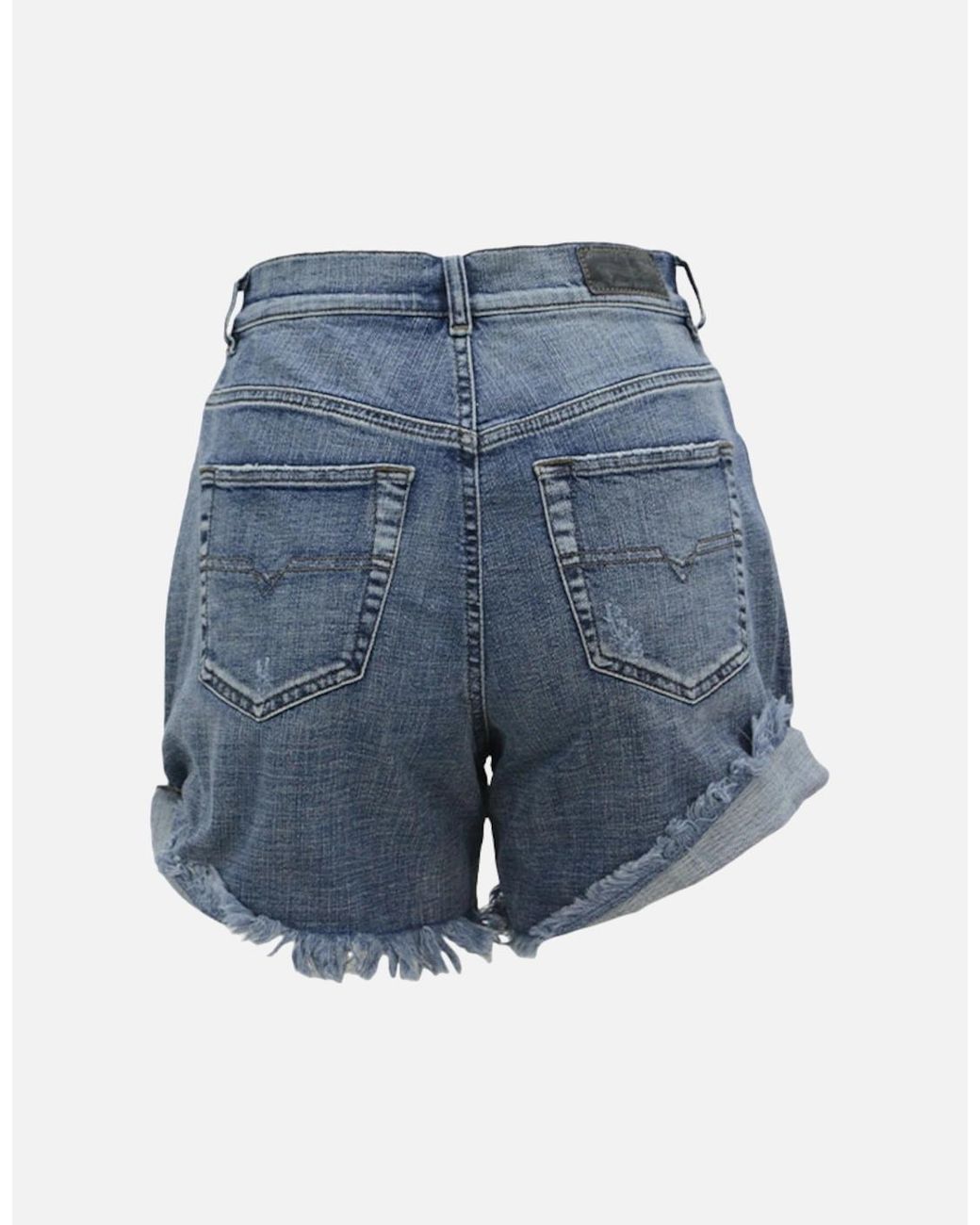 DIESEL Blue De Scott 0849N Denim Jeans Shorts
