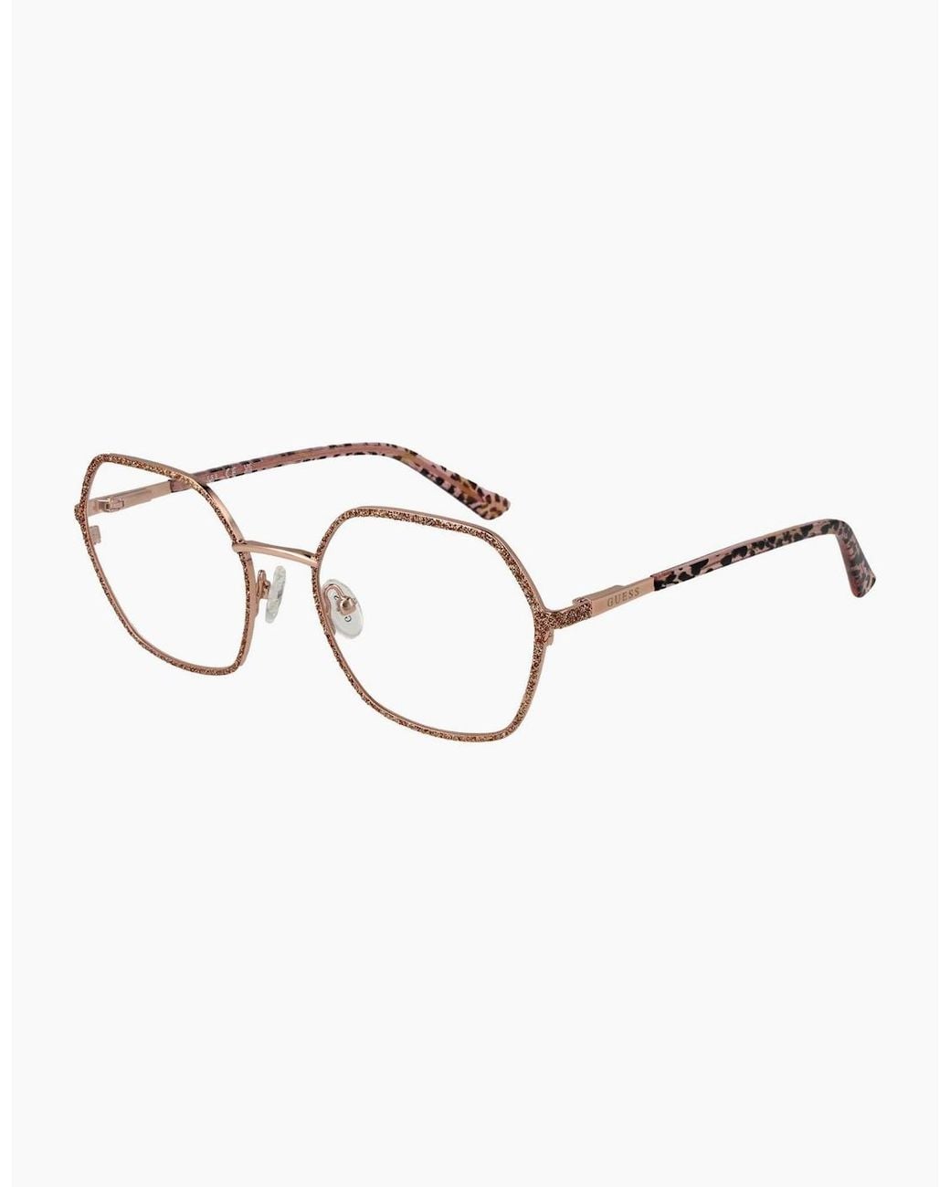 Guess Metallic Optical Frame Gu2912 028 53