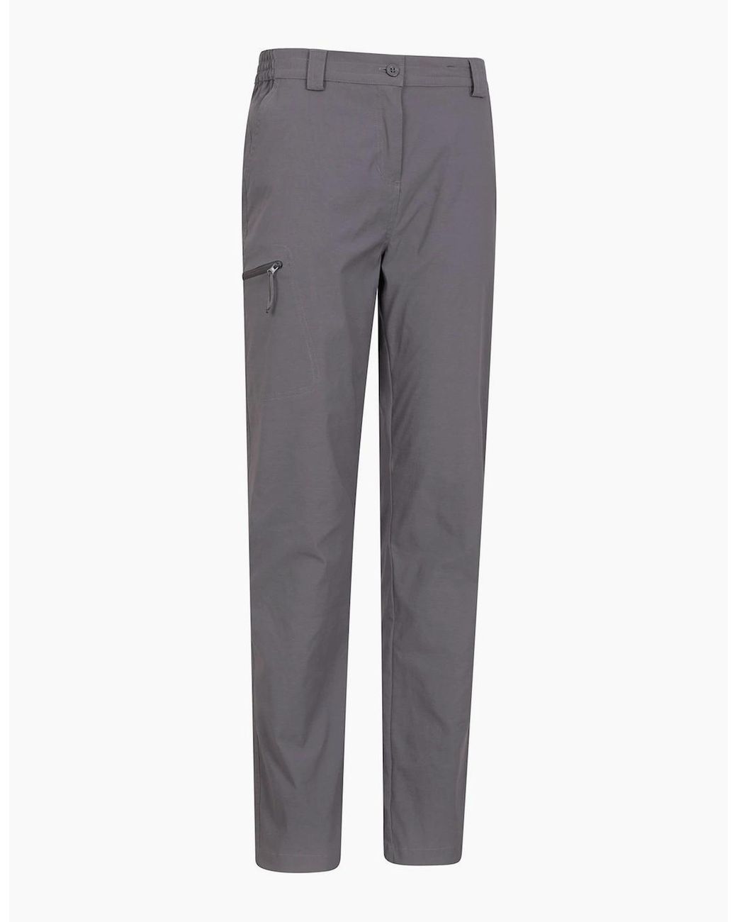 Mountain Warehouse Gray Ladies Stretch Hiking Trousers