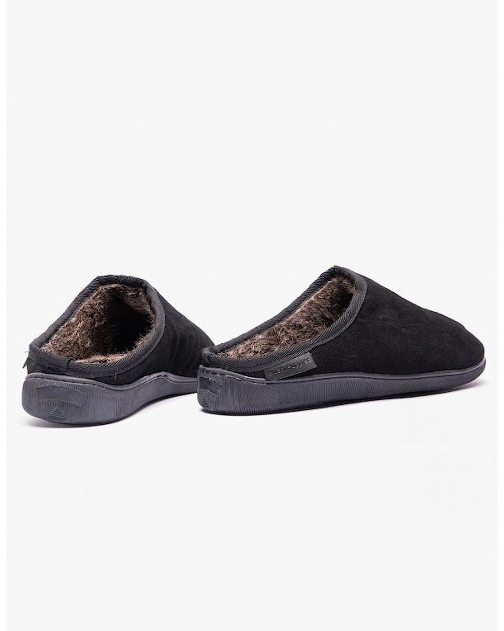 Hush Puppies Blue Ashton Leather Mule Slippers for men