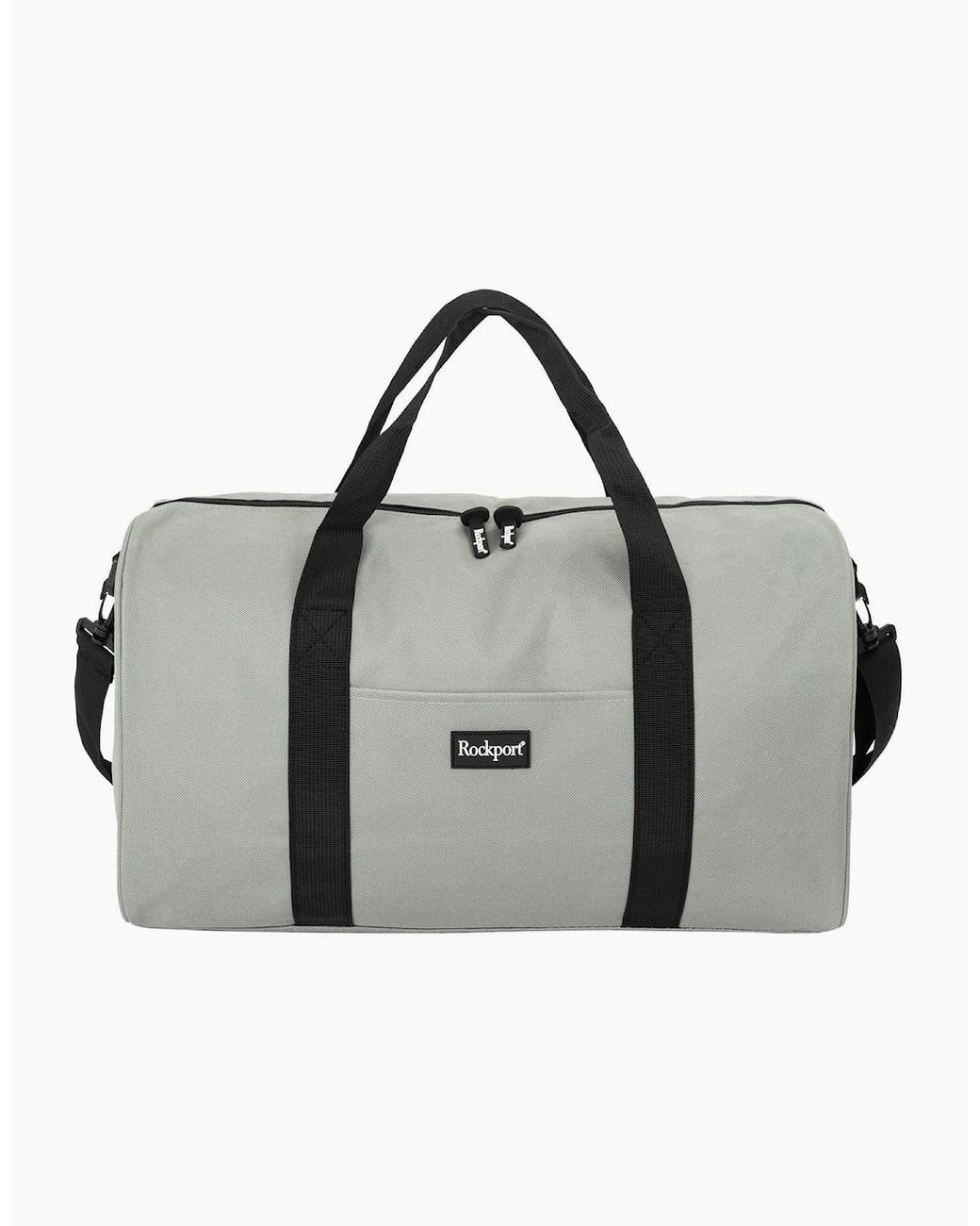 Rockport Gray Med Duffle Bag With Detachable Strap for men