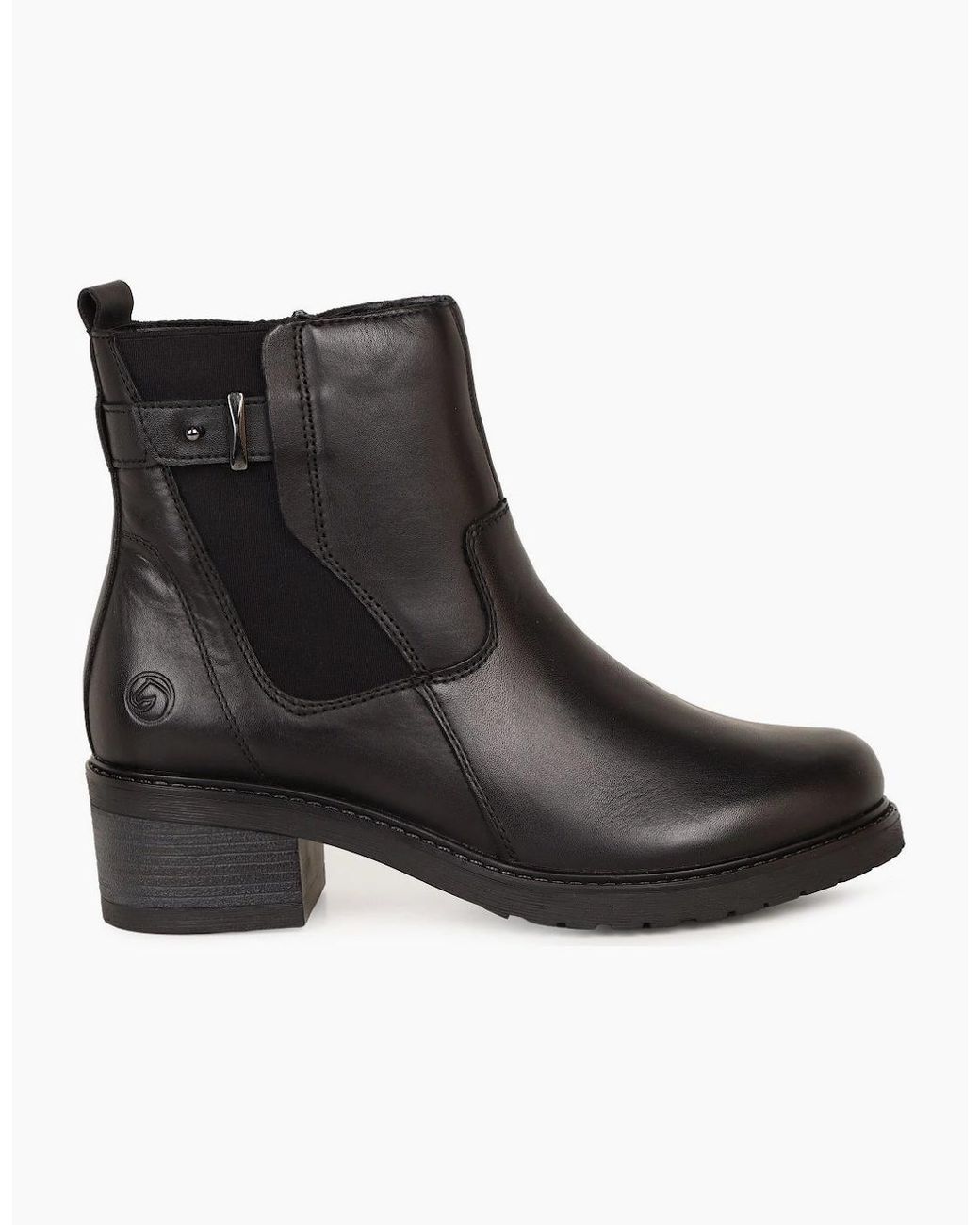 Remonte Black Sofia Ankle Boots