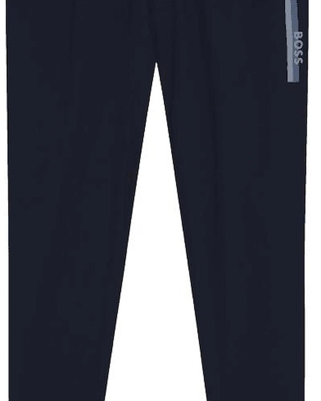 Boss Blue Authentic Cotton Stripe Logo Hooded Tracksuit for men