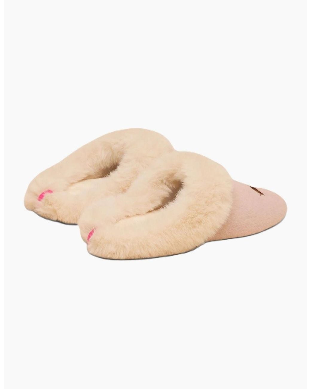 Joules Pink Slippet Luxe Dog Slippers