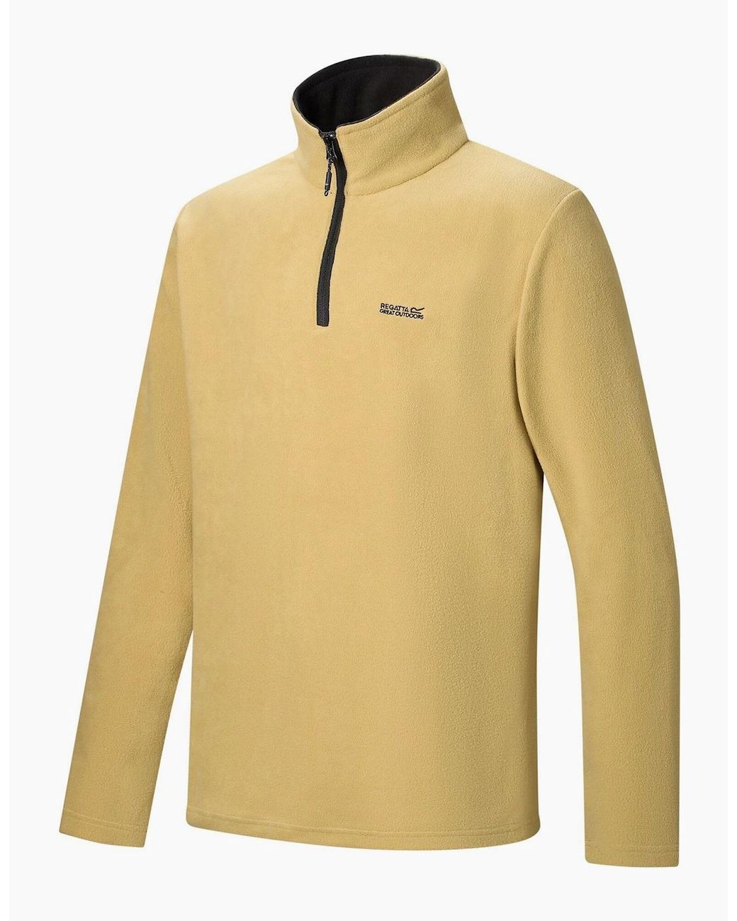 Regatta Gray Great Outdoors Thompson Half Zip Fleece Top for men