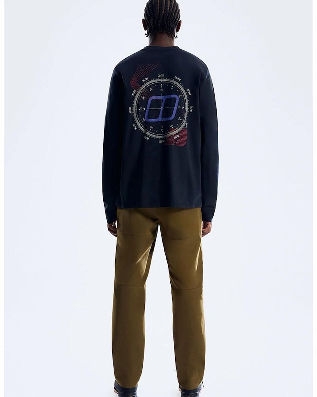 Berghaus Blue Compass Longsleeve T-Shirt for men
