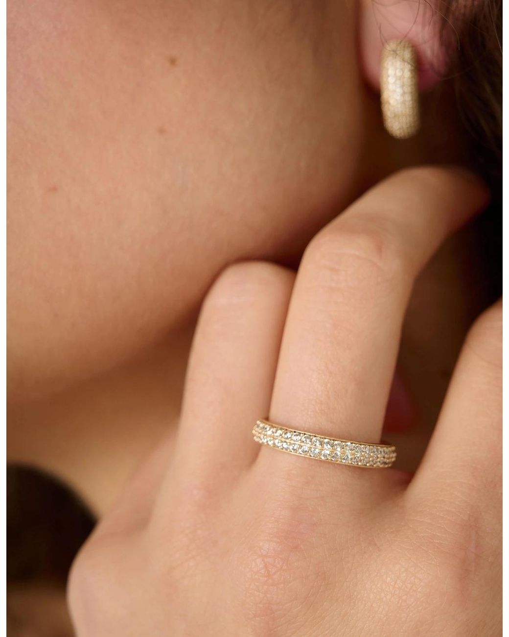 Tutti & Co White Grand Ring