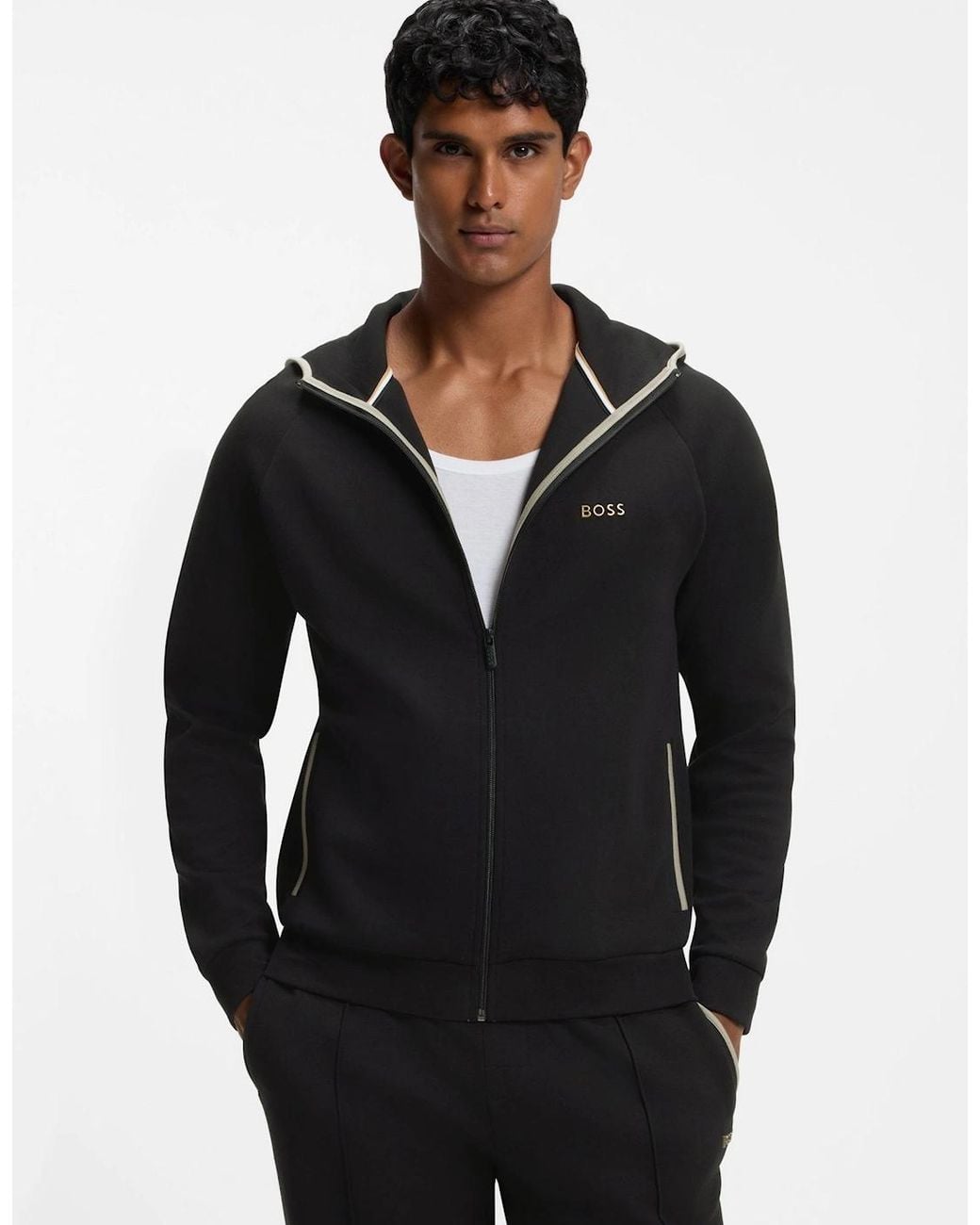 Boss Black Boss Sense Hooded Jacket 002 for men