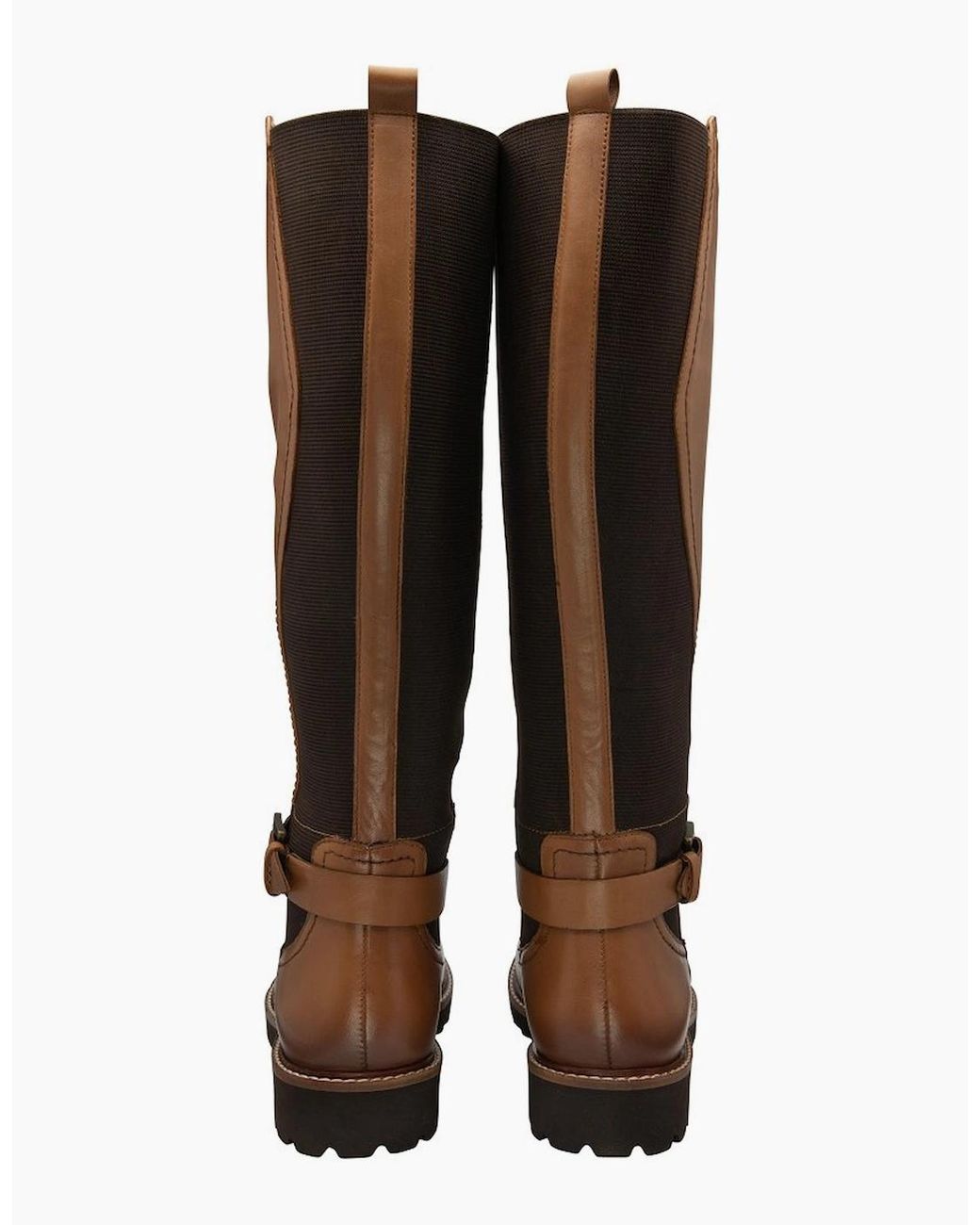 Lotus Brown Belvedere Knee High Boots