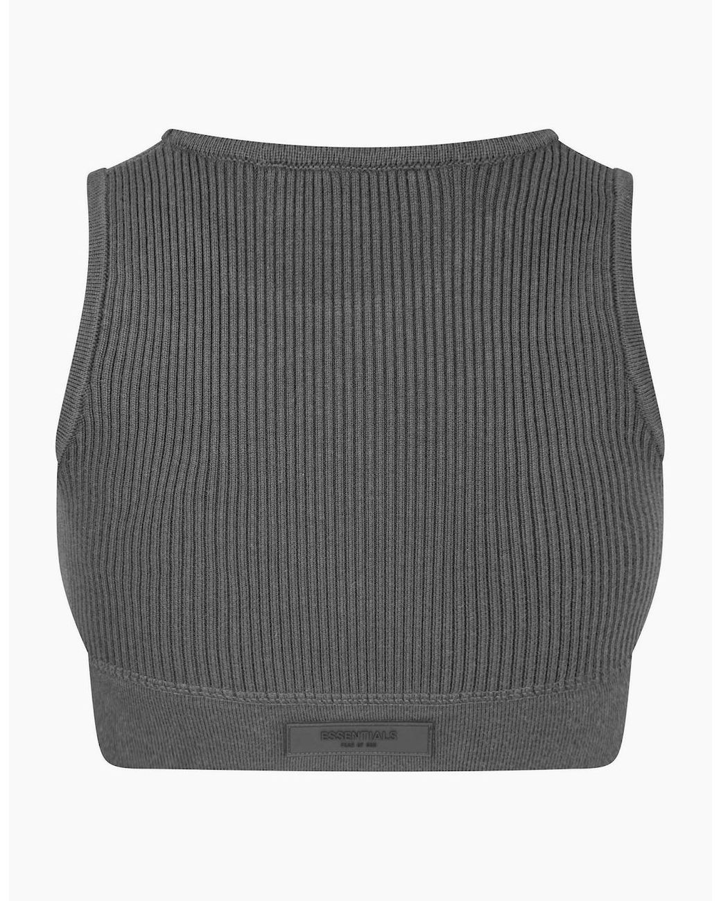 Fear Of God Gray Tank Vest