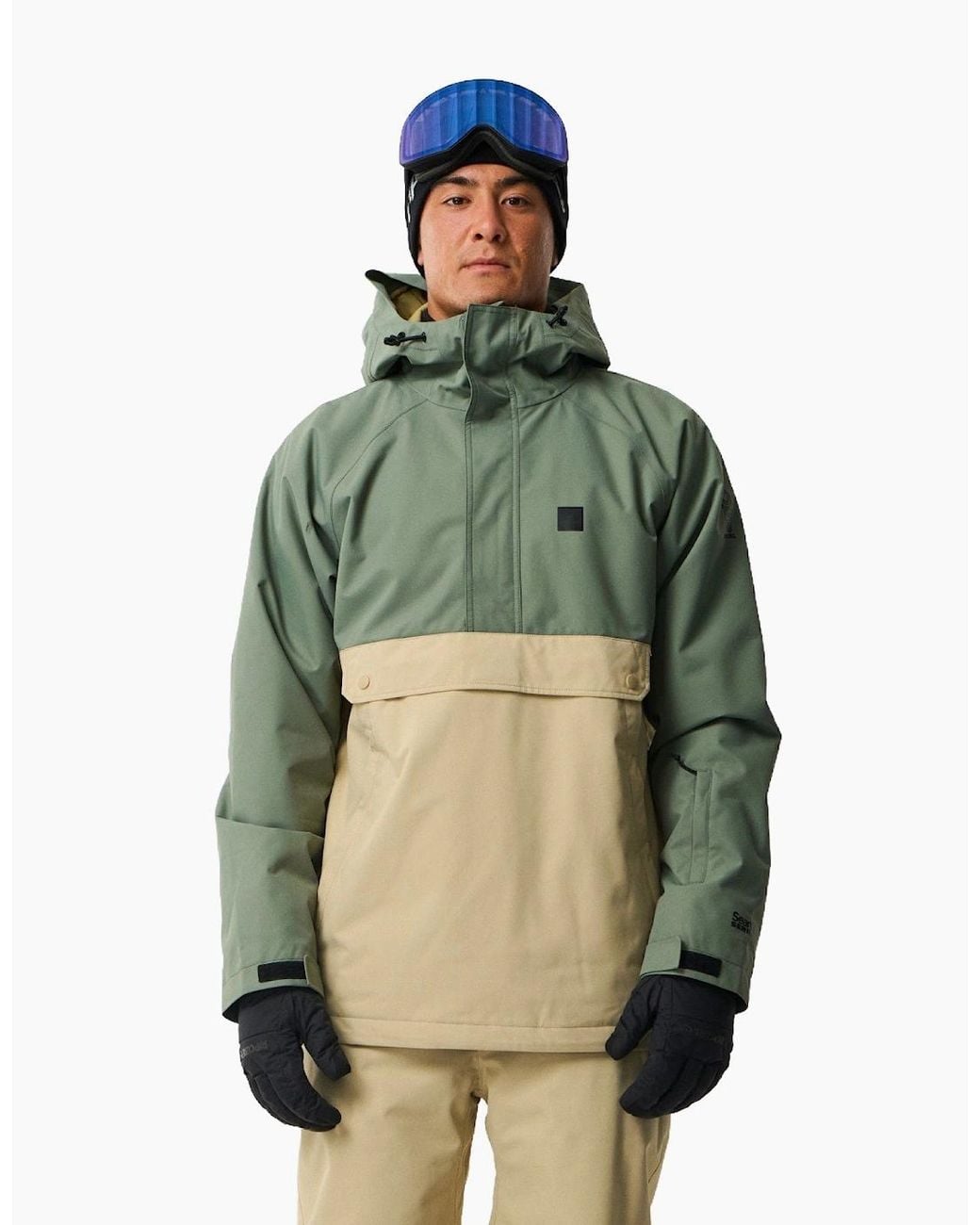 Rip Curl Green Rip Curl -Series Primal 10K/10K Ski Jacket for men