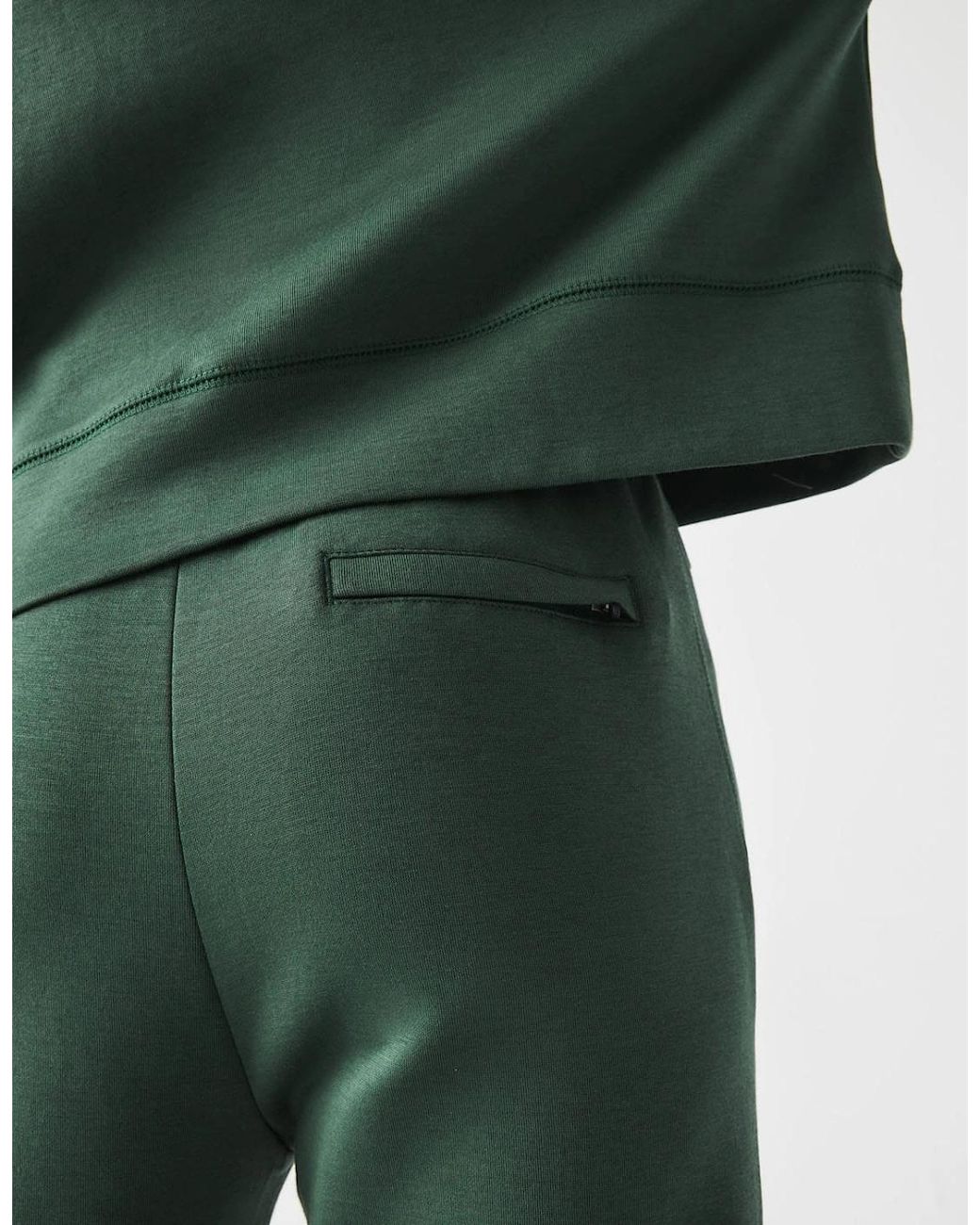 Lacoste Green Cotton Sweatpants