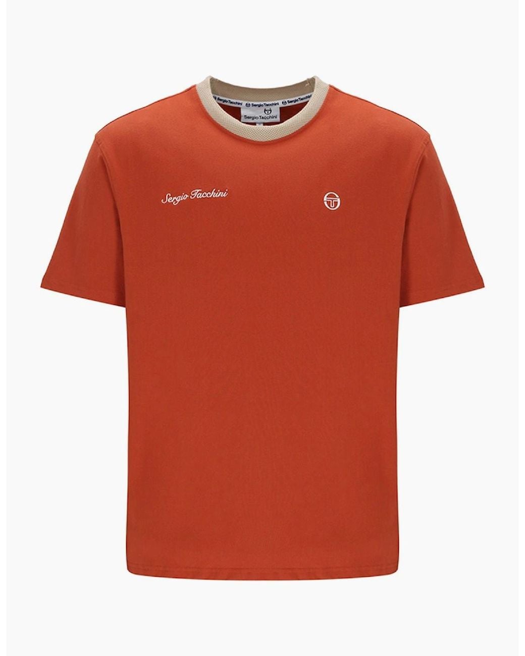 Sergio Tacchini Orange Berto T-Shirt