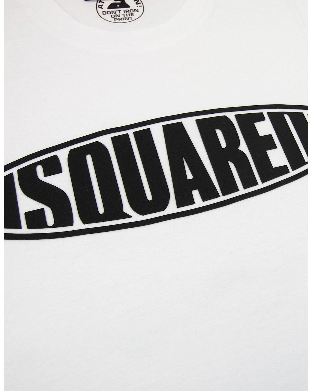 DSquared² White Surf Board Cool T Shirt 100 for men
