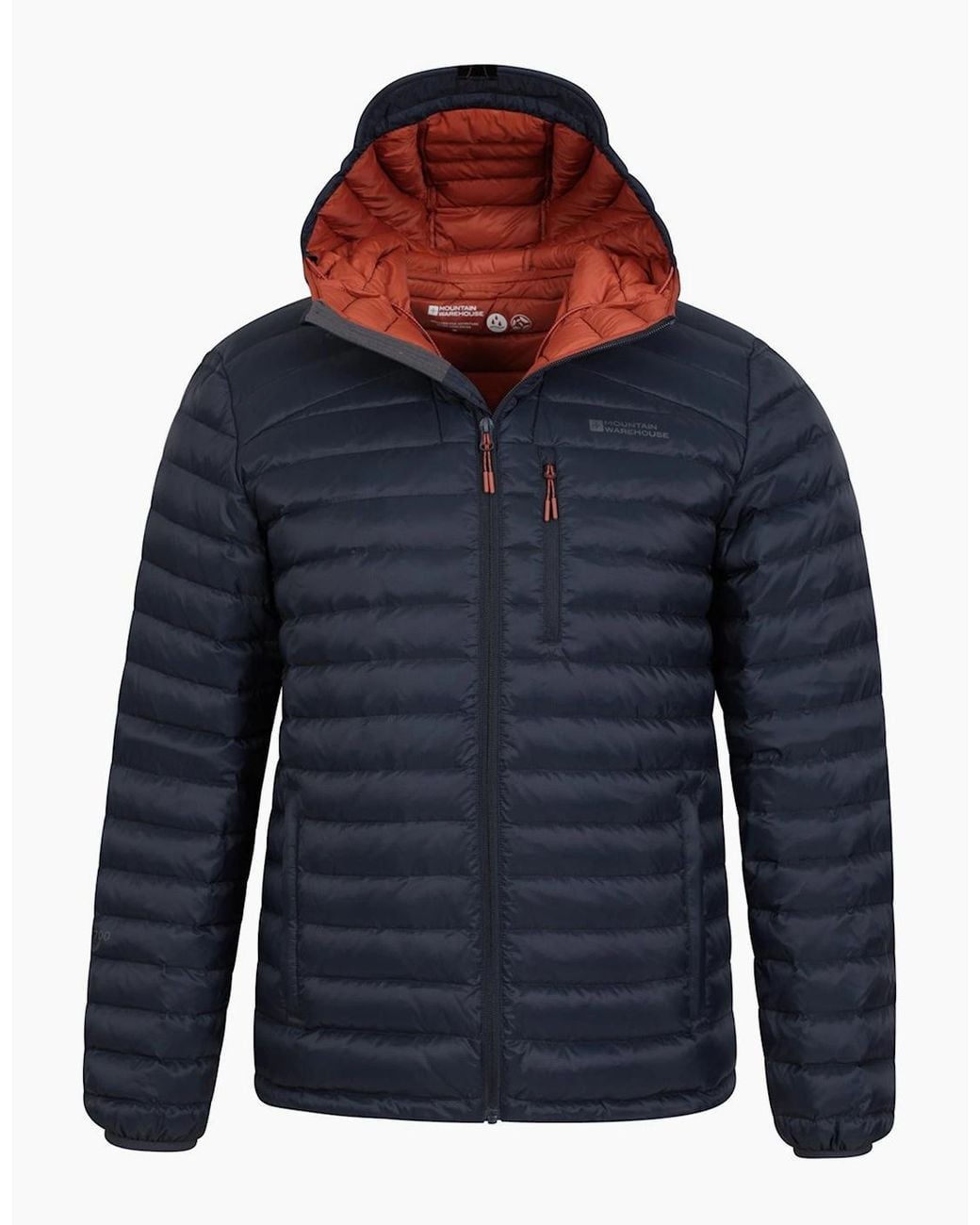 Mountain Warehouse Blue Henry Ii Extreme Down Filled Padded Jacket for men