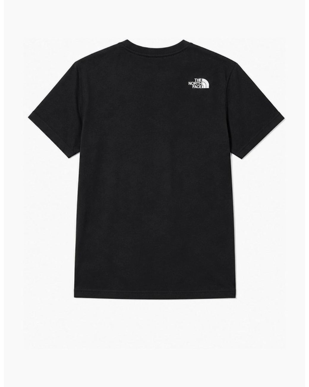 The North Face Black Colour Block T Shirt for men