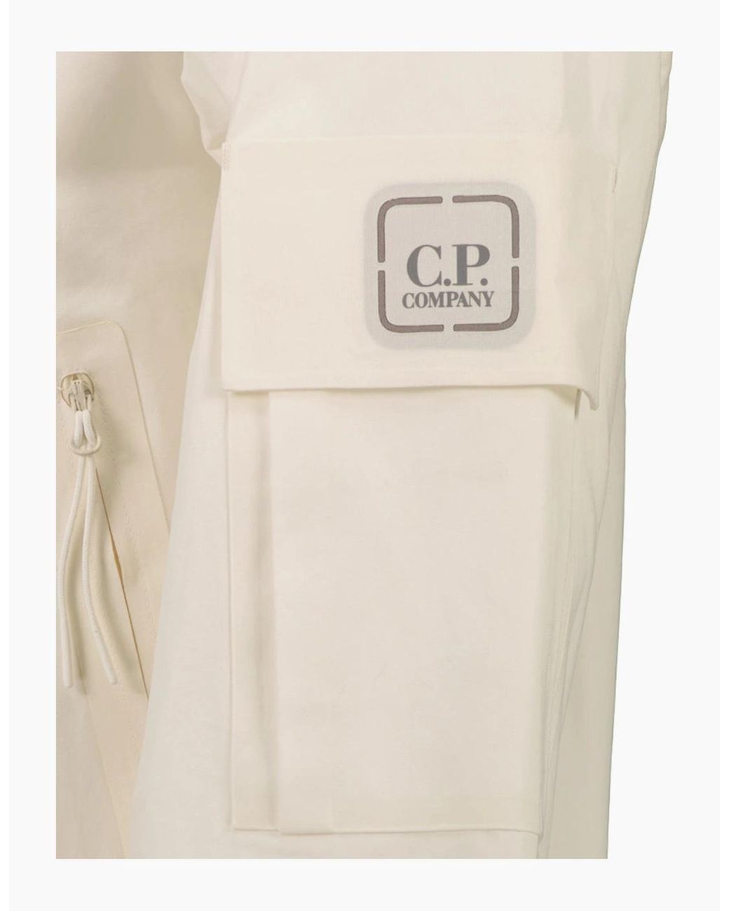 C P Company Natural Metropolis Hyst Hooded Jacket for men