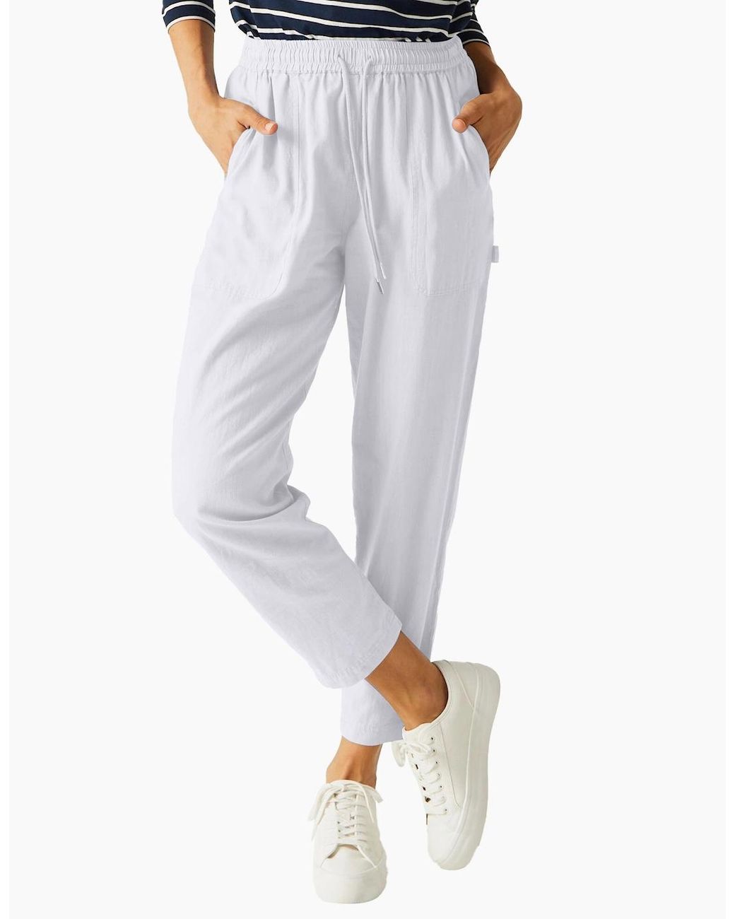 Regatta White Ladies Corso Trousers