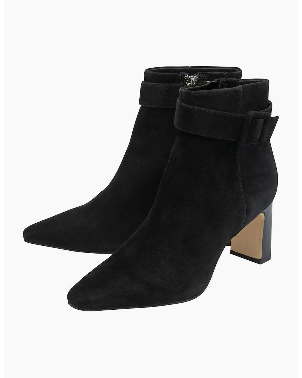 Lotus Black Nadine Ankle Boots