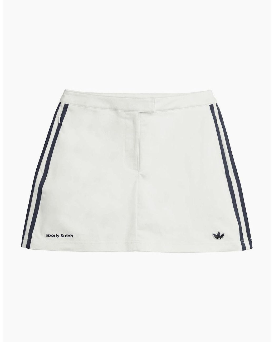 Adidas Originals White Sporty & Rich Skirt