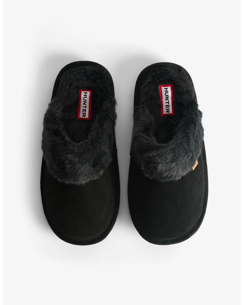 Hunter Black Mule Slipper