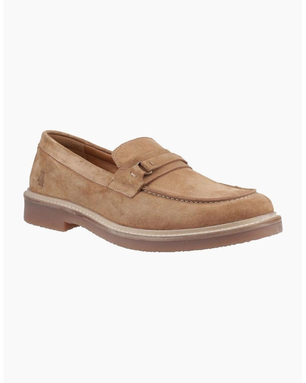 Hush Puppies Brown Gryffin Loafers for men