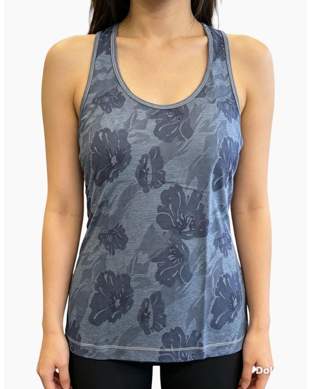 DIESEL Blue Tops Rose Vest Tank