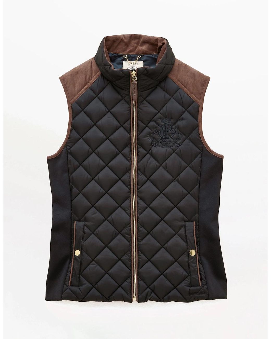 Joules Blue Braemar Luxe Gilet Gilets