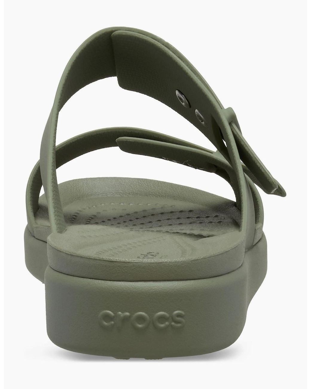 CROCSTM Green Brooklyn Buckle Eva Cargo Sandals