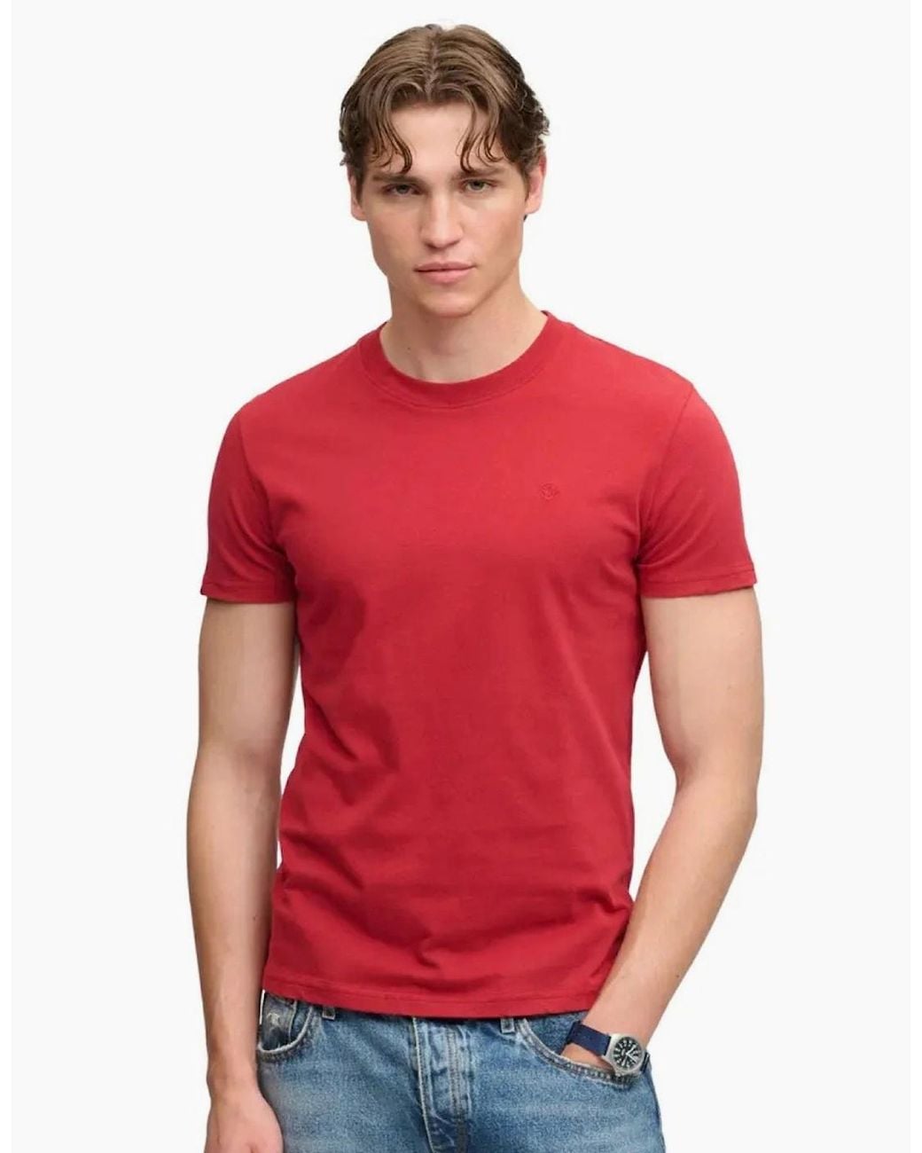 Superdry Sd&Co Embroidered Logo Short Sleeve T-Shirt for men