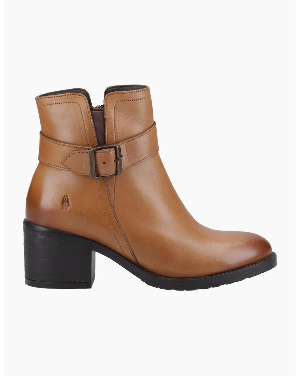 Hush Puppies Brown Hensley Buckle Boots