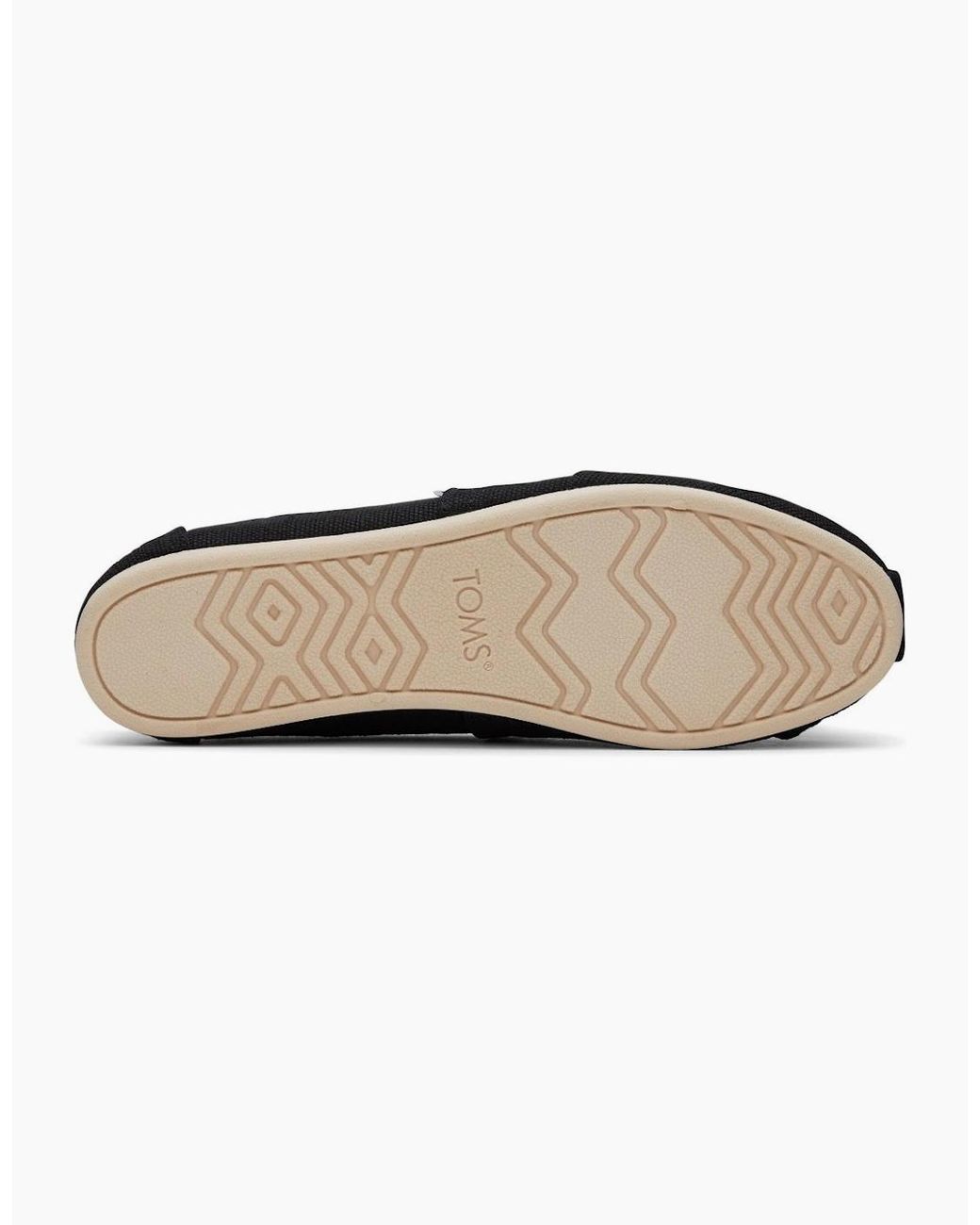 TOMS Black Alpargata Slip On Shoes