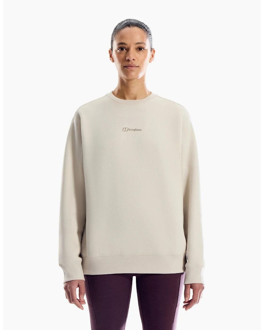 Berghaus White Essential Logo Sweatshirt
