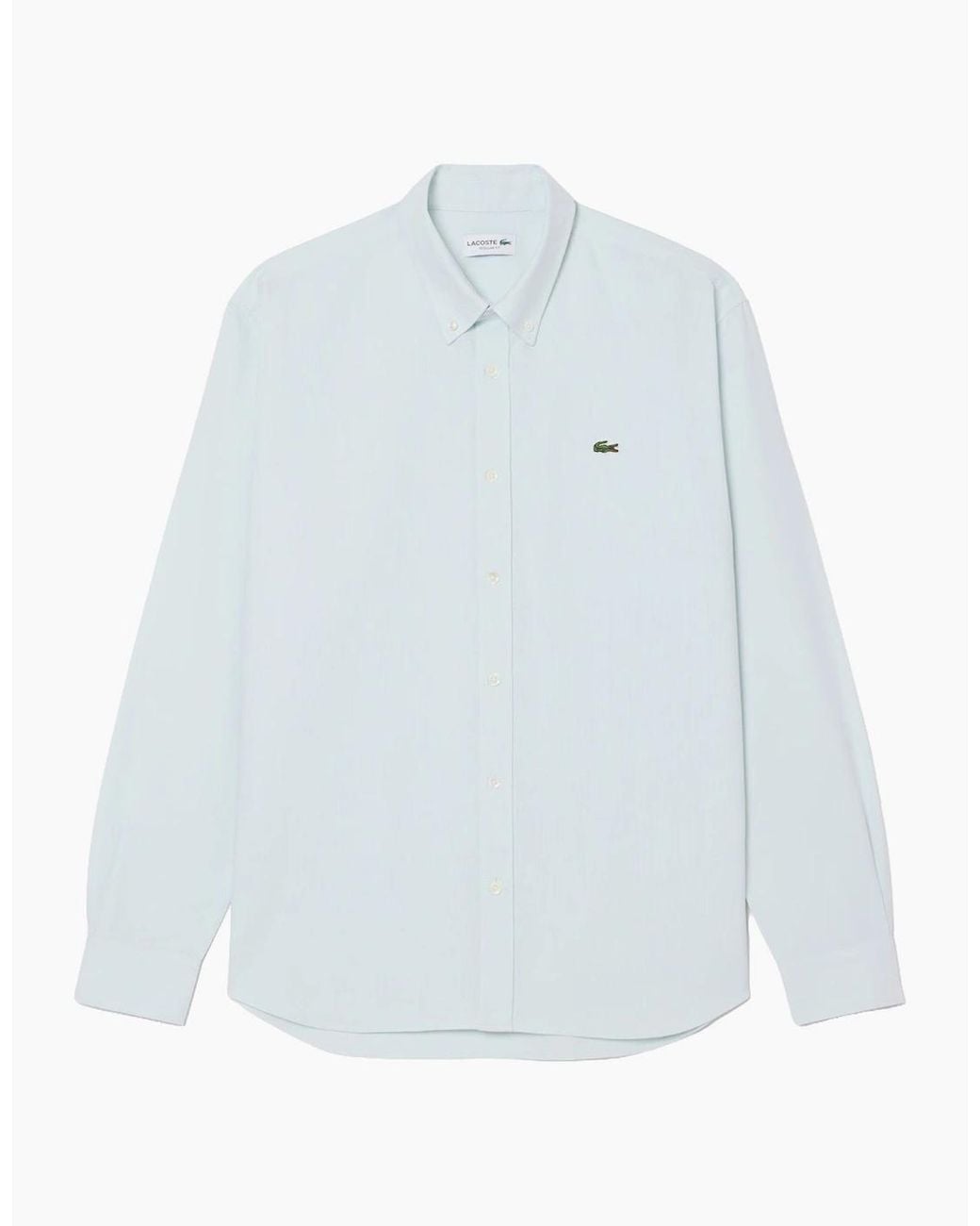 Lacoste White Ch8800 Regular Fit Oxford Shirt